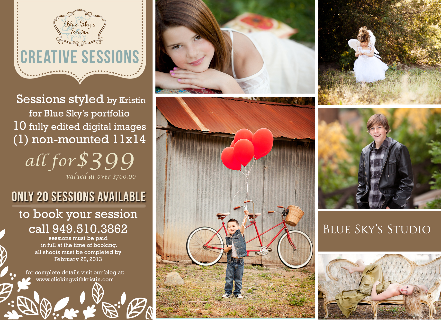 Laguna Beach Family photography promotion