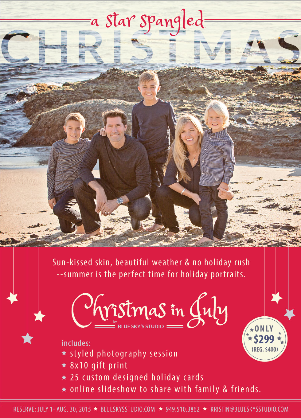 Christmas in July Photo Sessions