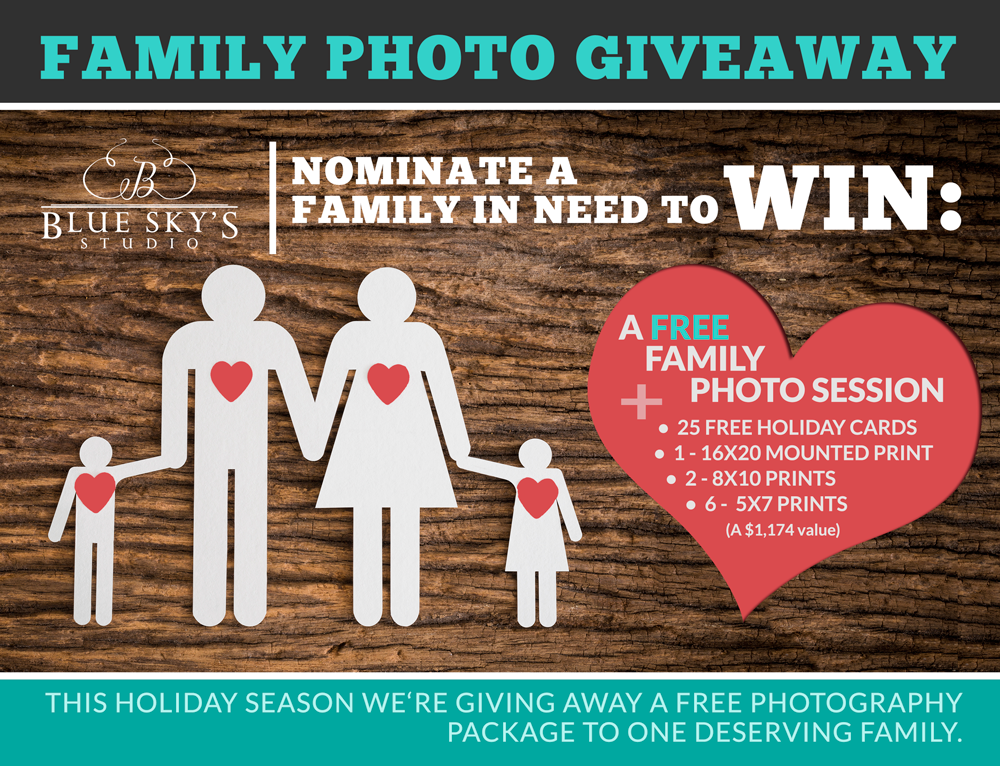 Family in Need Photo Giveaway