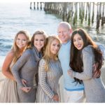 family photos at the beach