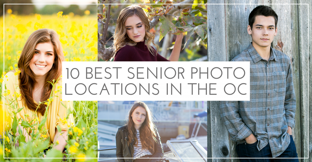 The best places for senior photos in Orange County, California