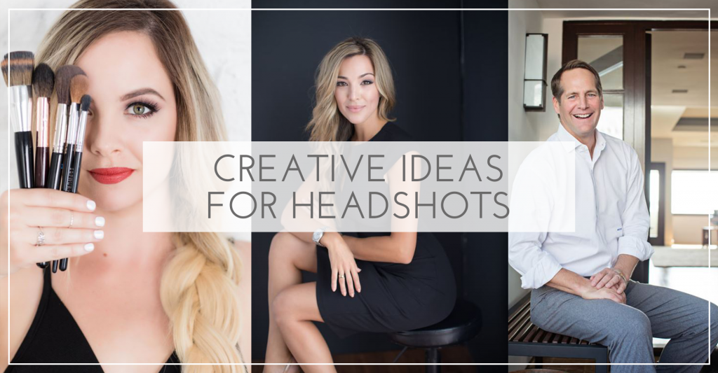 creative headshots ideas