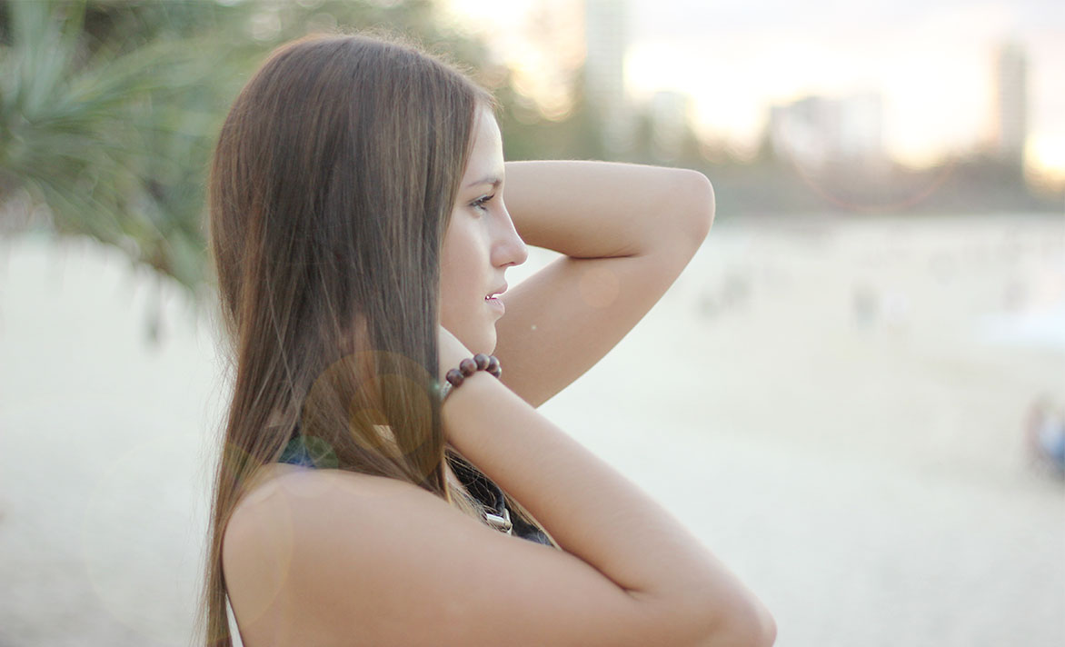 summer hair and skin