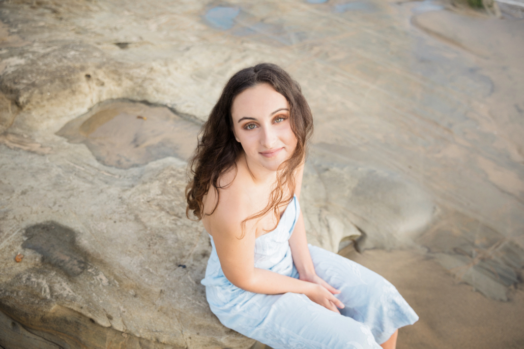 Beach high school senior portraits 3