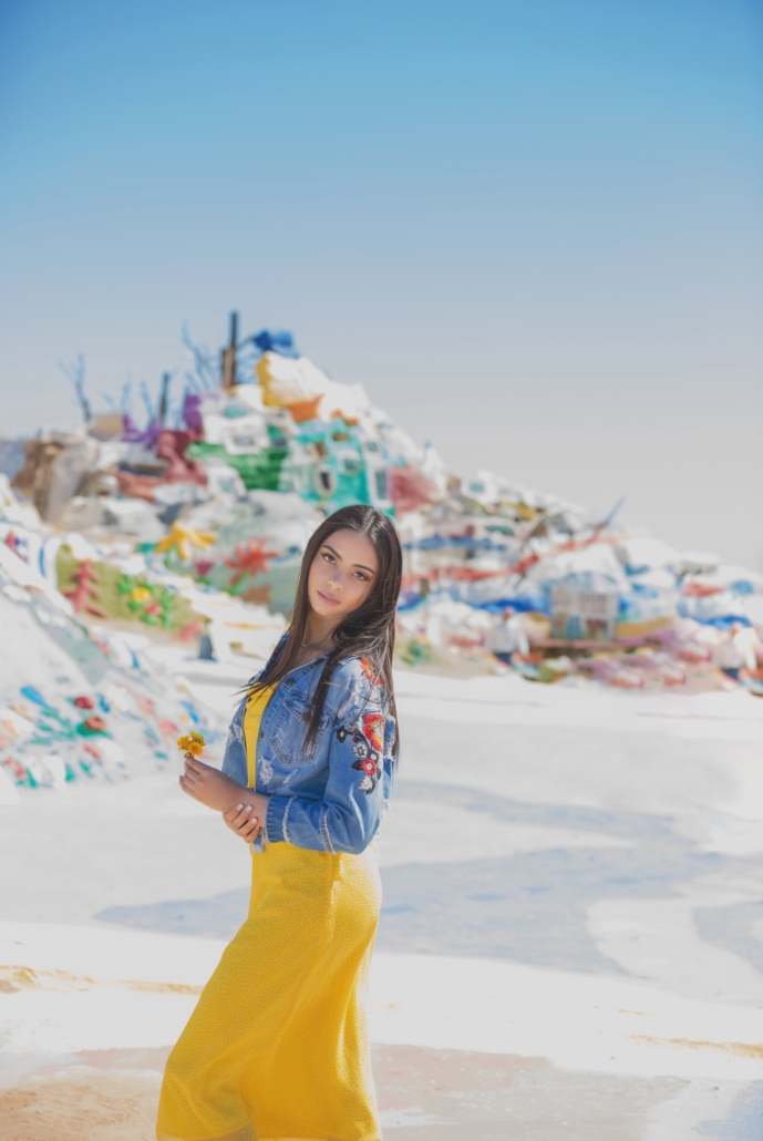 Salvation mountain senior session