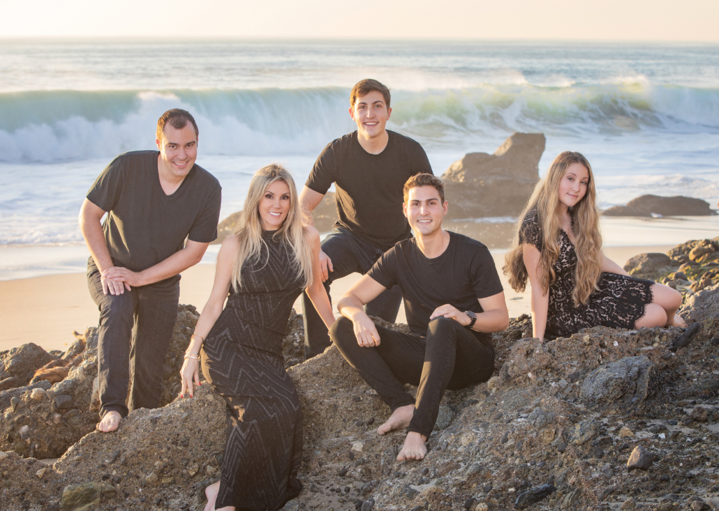 Family beach portrait