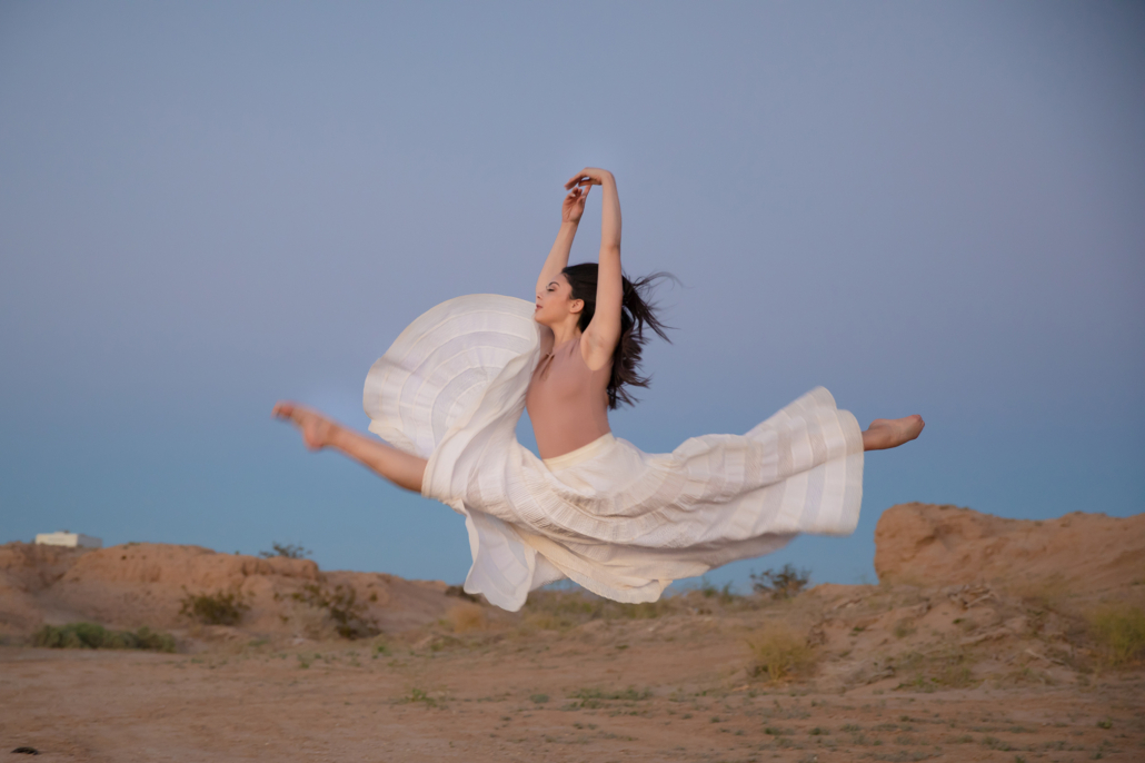 dancer portraits in the desert