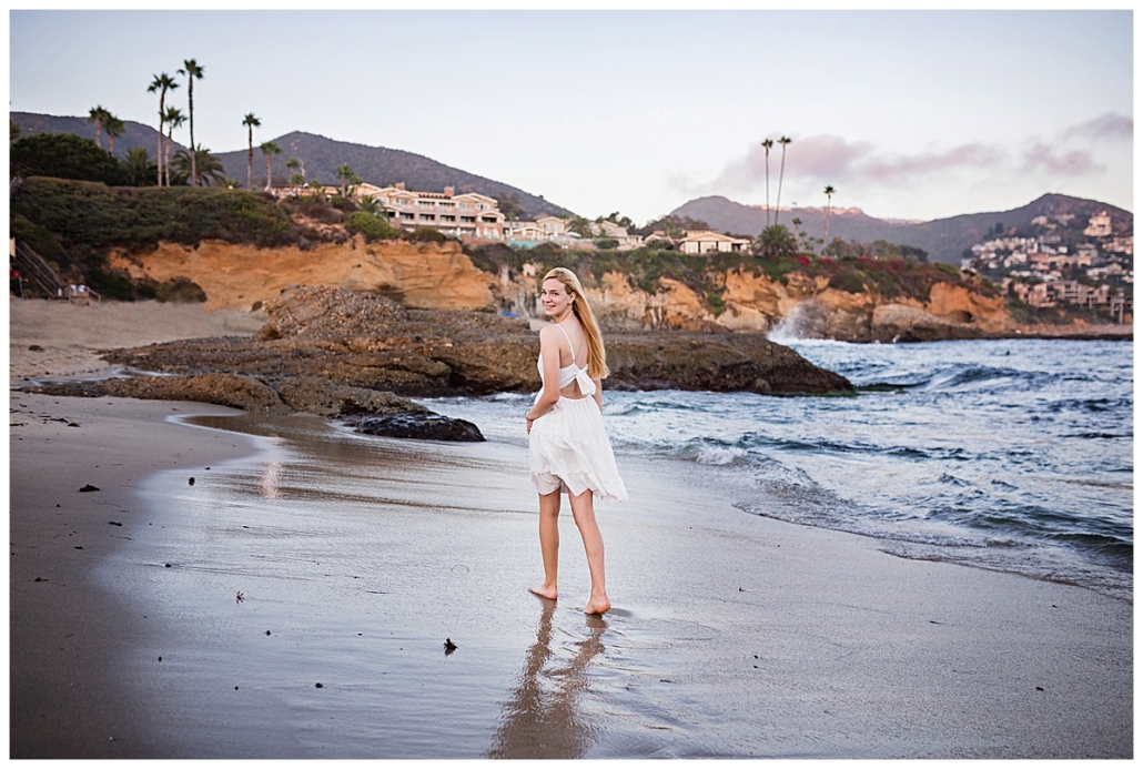 The Montage Resort Laguna Beach High school senior portraits