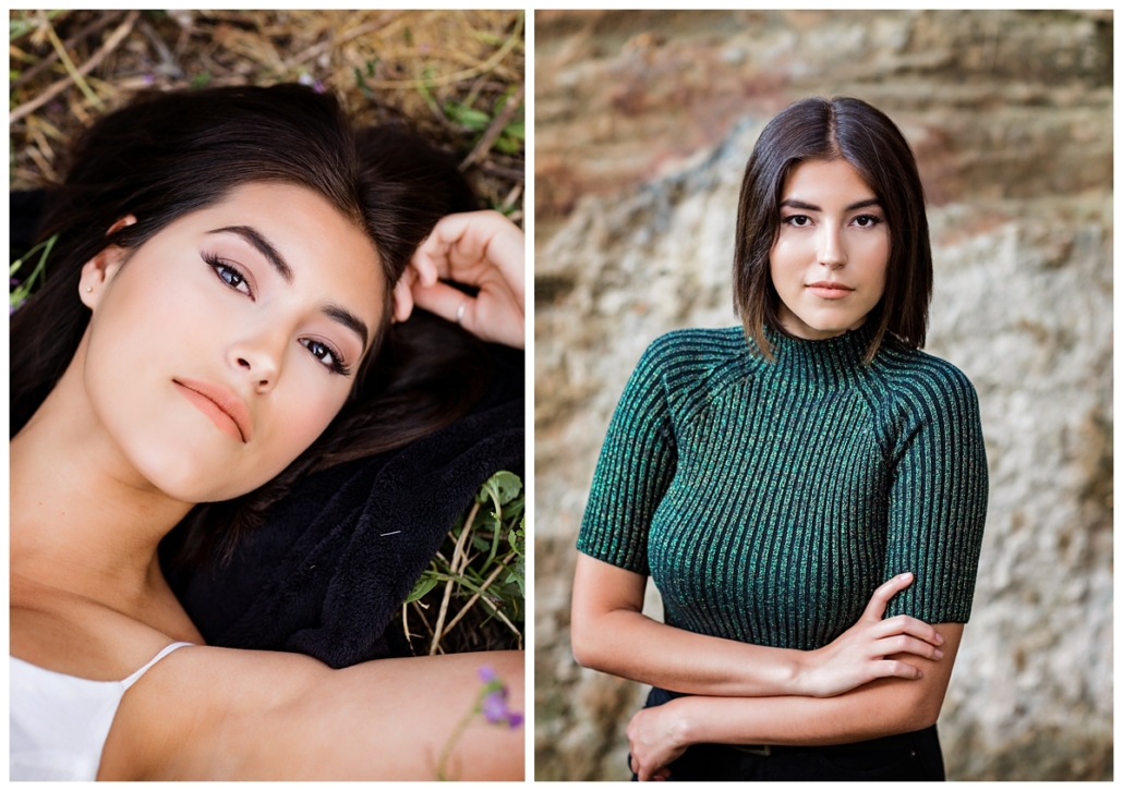 Laguna Beach high school senior girl photo session