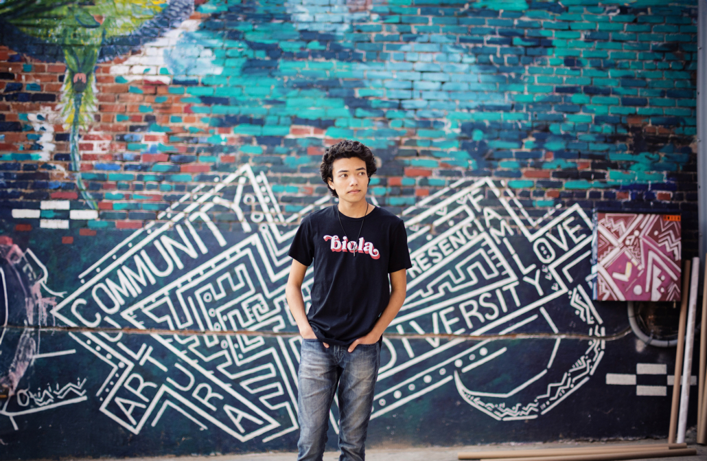 Senior Portraits in the Heart of Santa Ana's Art District